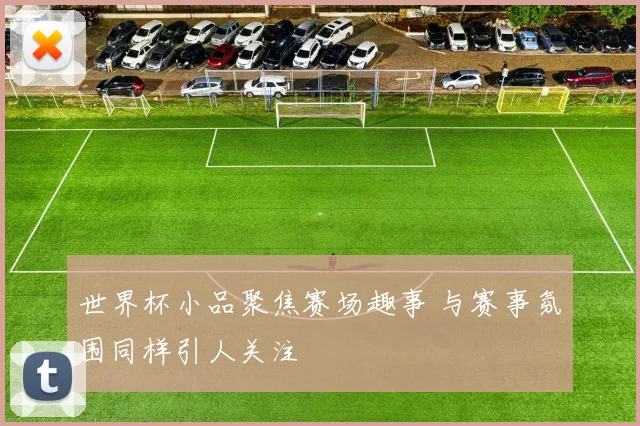 世界杯小品聚焦赛场趣事 与赛事氛围同样引人关注